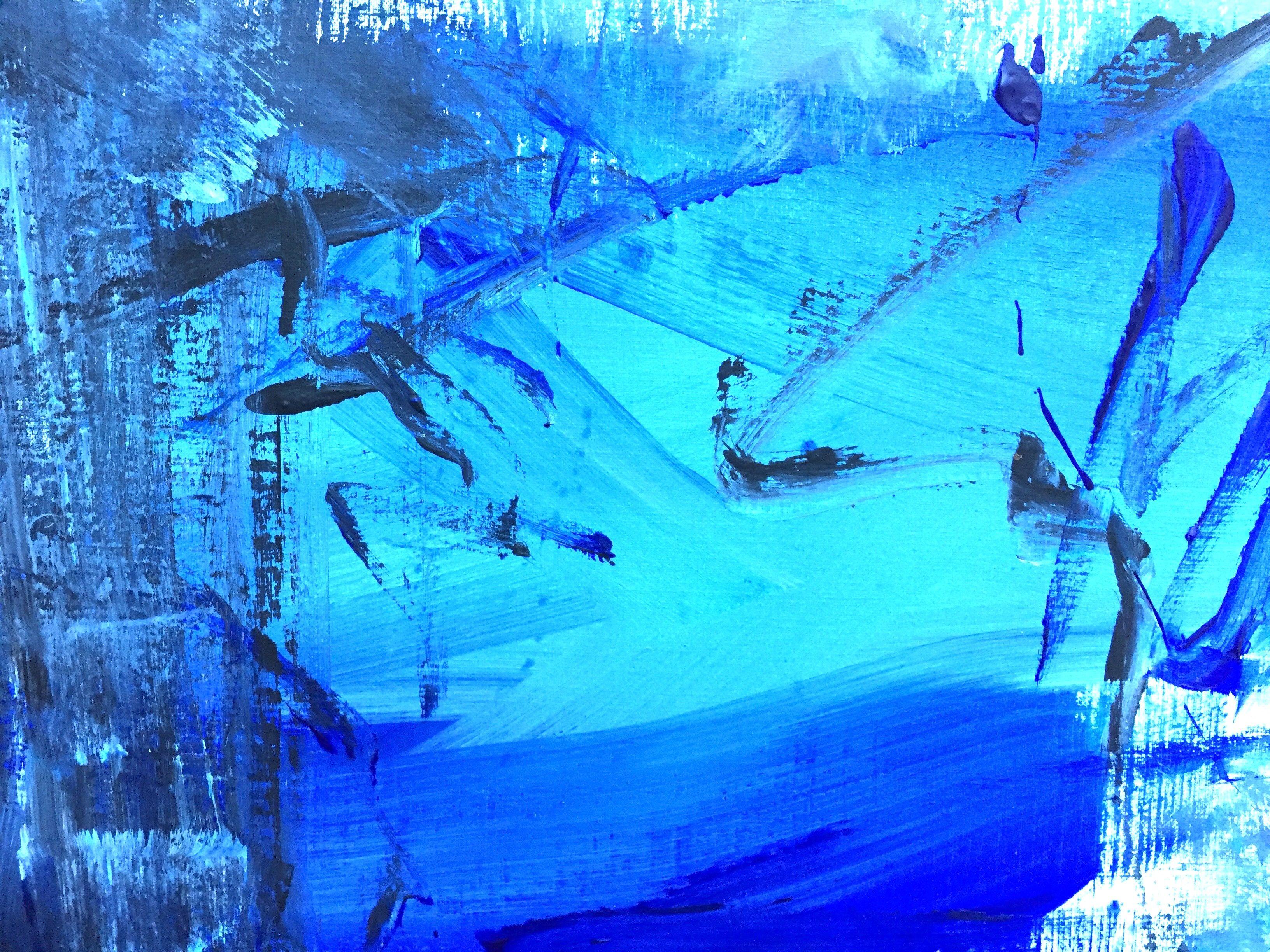 Up & Up, Pittura, Acrilico su carta in vendita 2