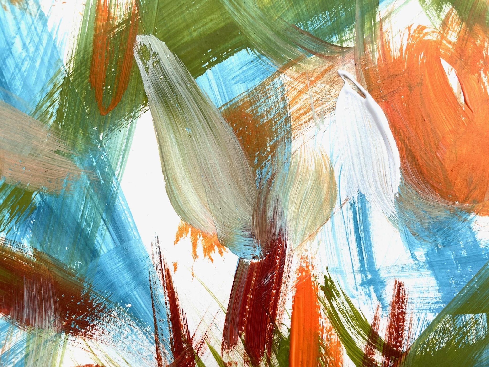 Vive la vie, Pintura, Acrílico sobre papel - Painting Moderno de Christel Haag