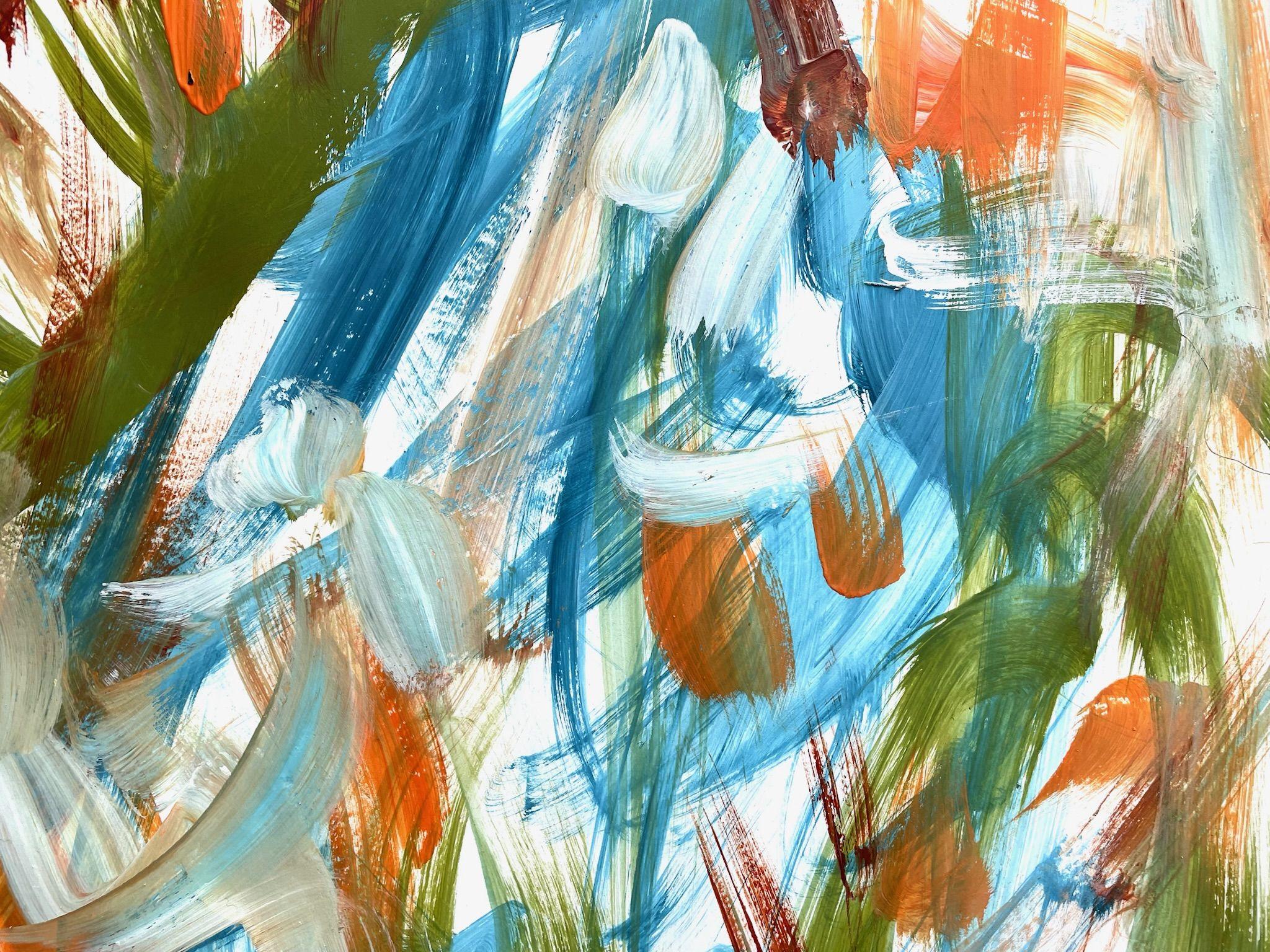 Vive la vie, Pintura, Acrílico sobre papel en venta 1