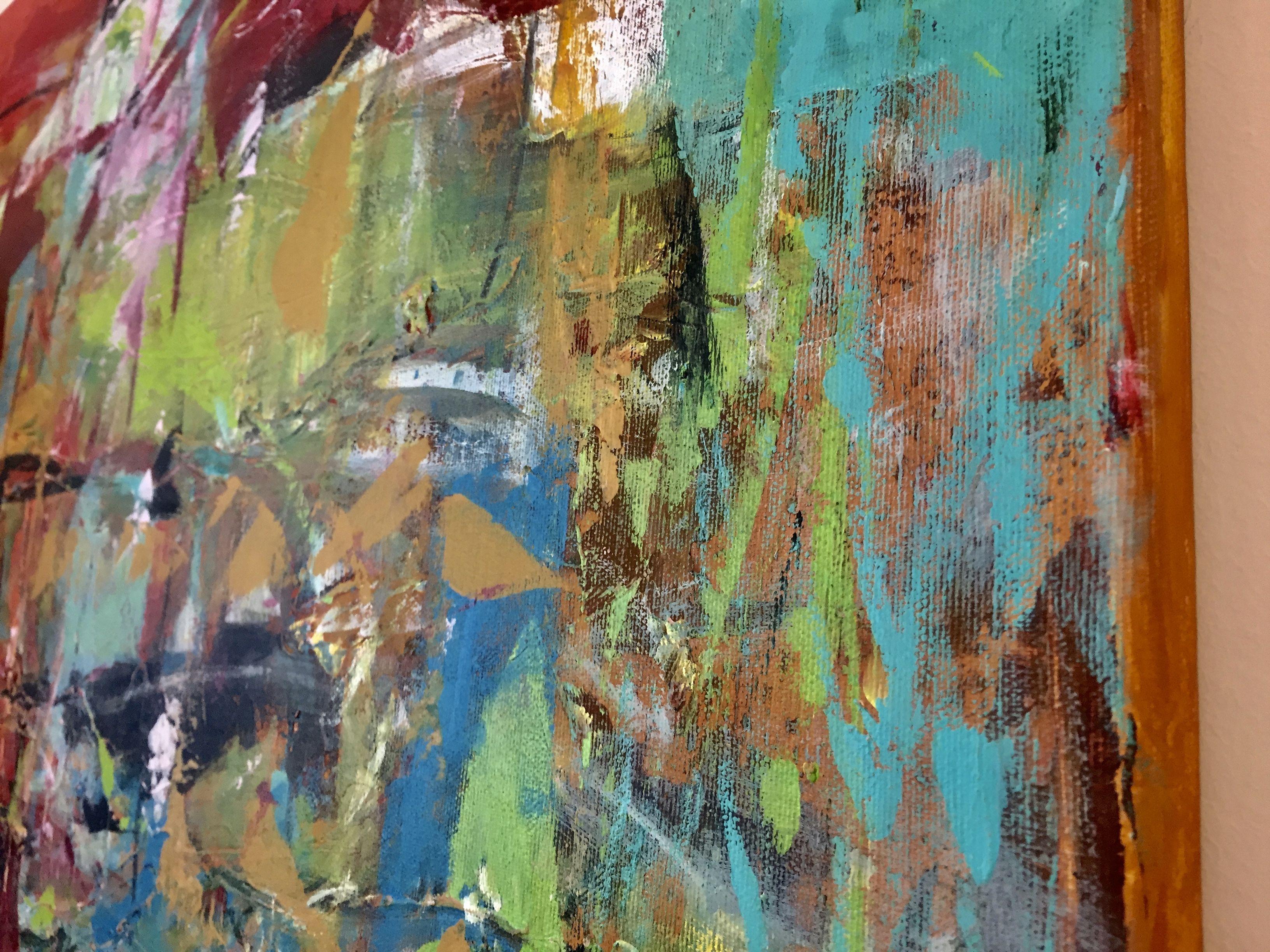 Wanderlust, Painting, Acrylic on Canvas For Sale 3