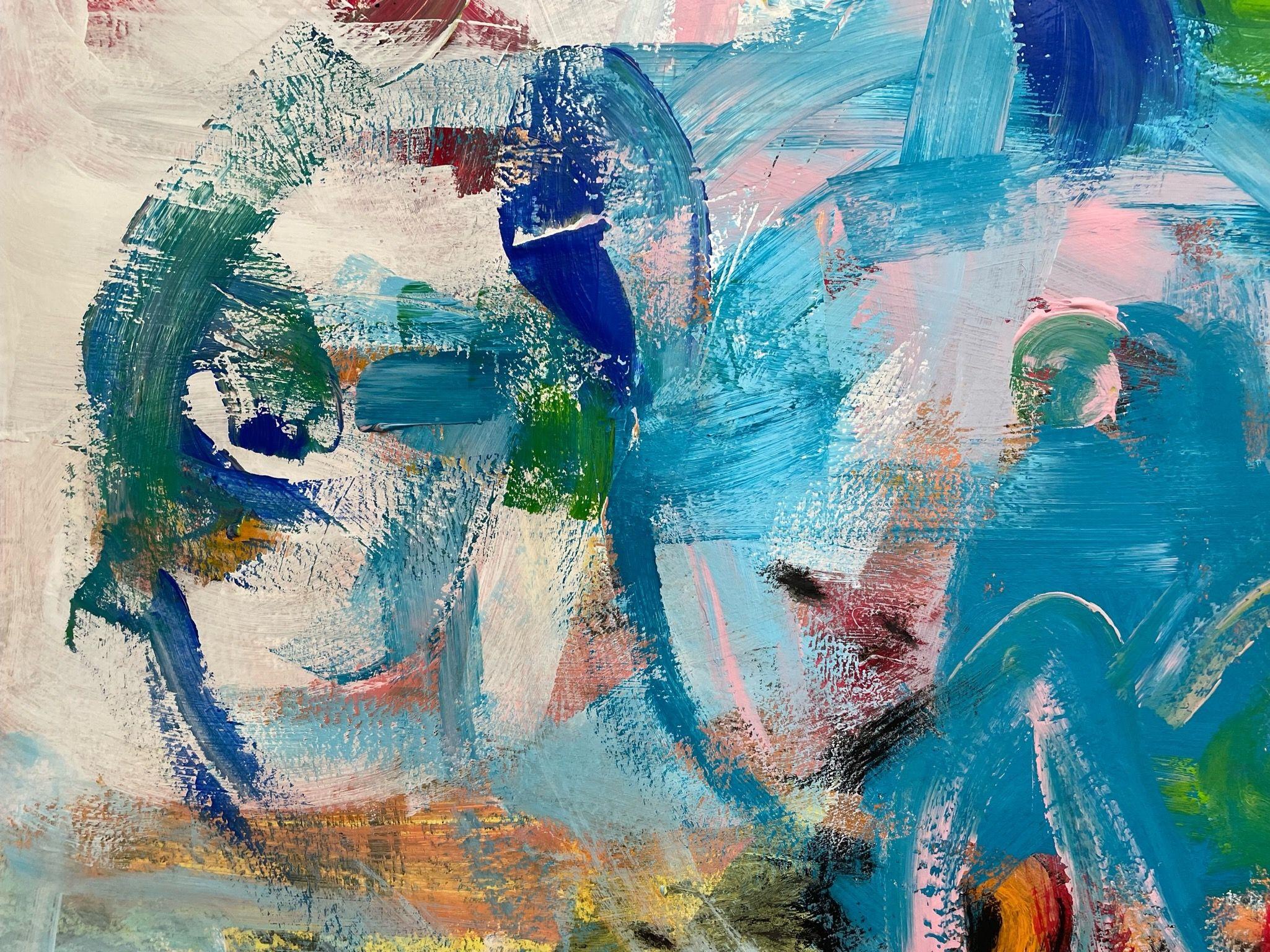 What's the Essence of My Life, Painting, Acrylic on Paper For Sale 3