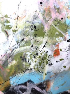 Quando il vento soffia, Pittura, Acrilico su carta