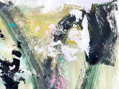 Who Told You That 1, Gemälde, Acryl auf Papier