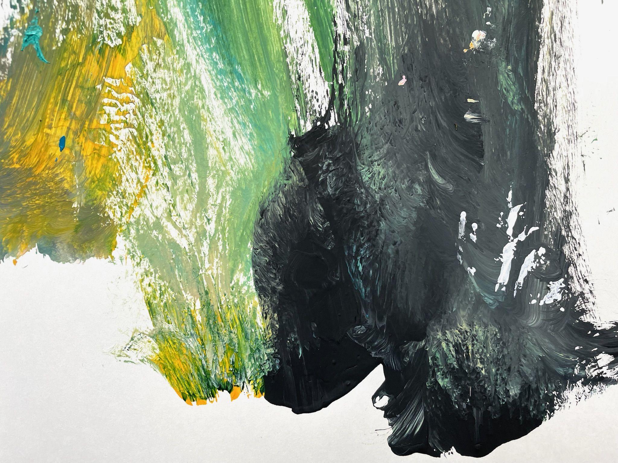 Who Told You That 1, Gemälde, Acryl auf Papier im Angebot 1