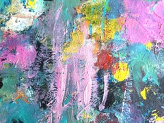 Wild Flowers, Painting, Acrylic on Paper
