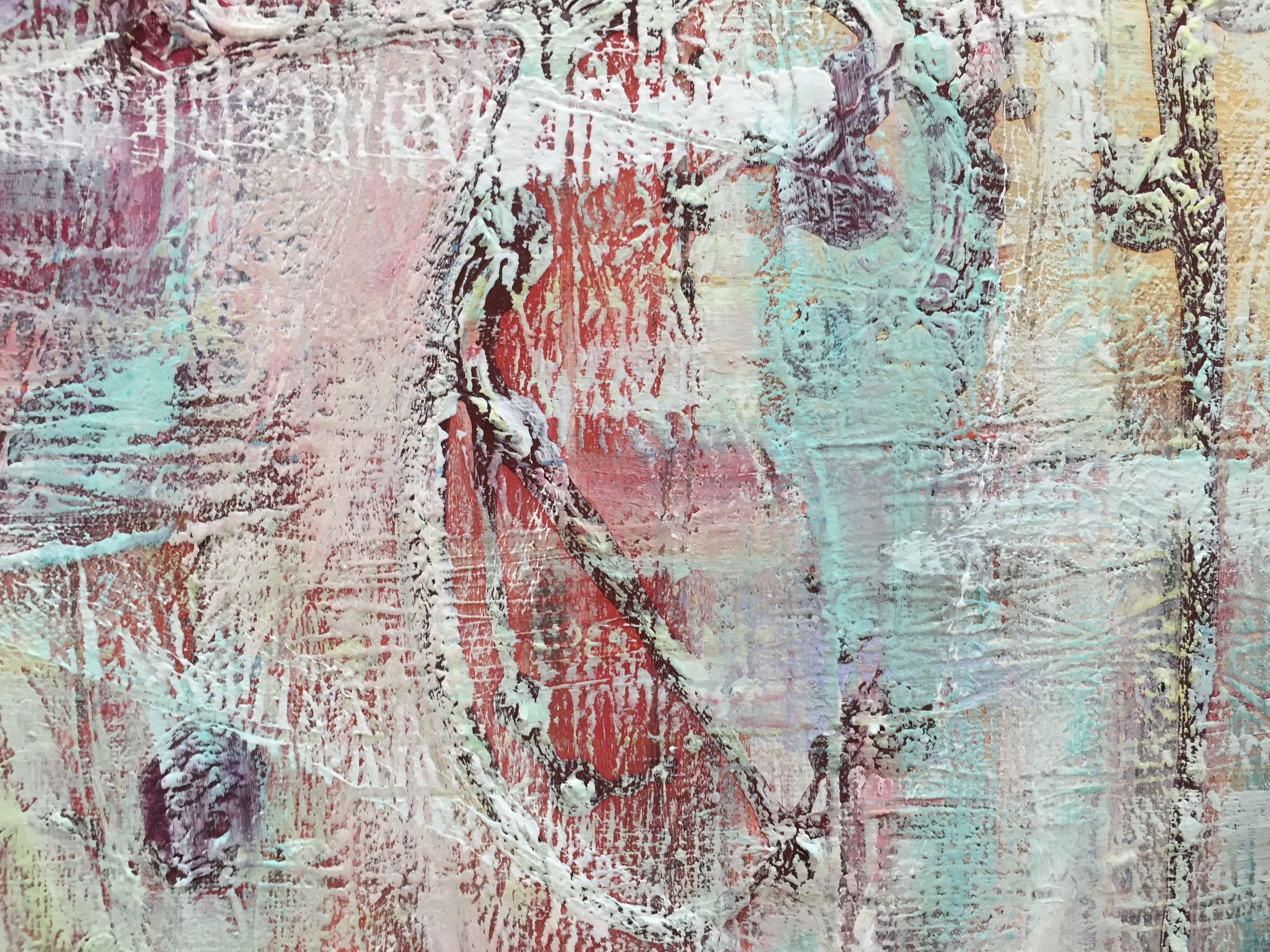Pinguin-Twist, Gemälde, Acryl auf Leinwand (Moderne), Photograph, von Christel Haag