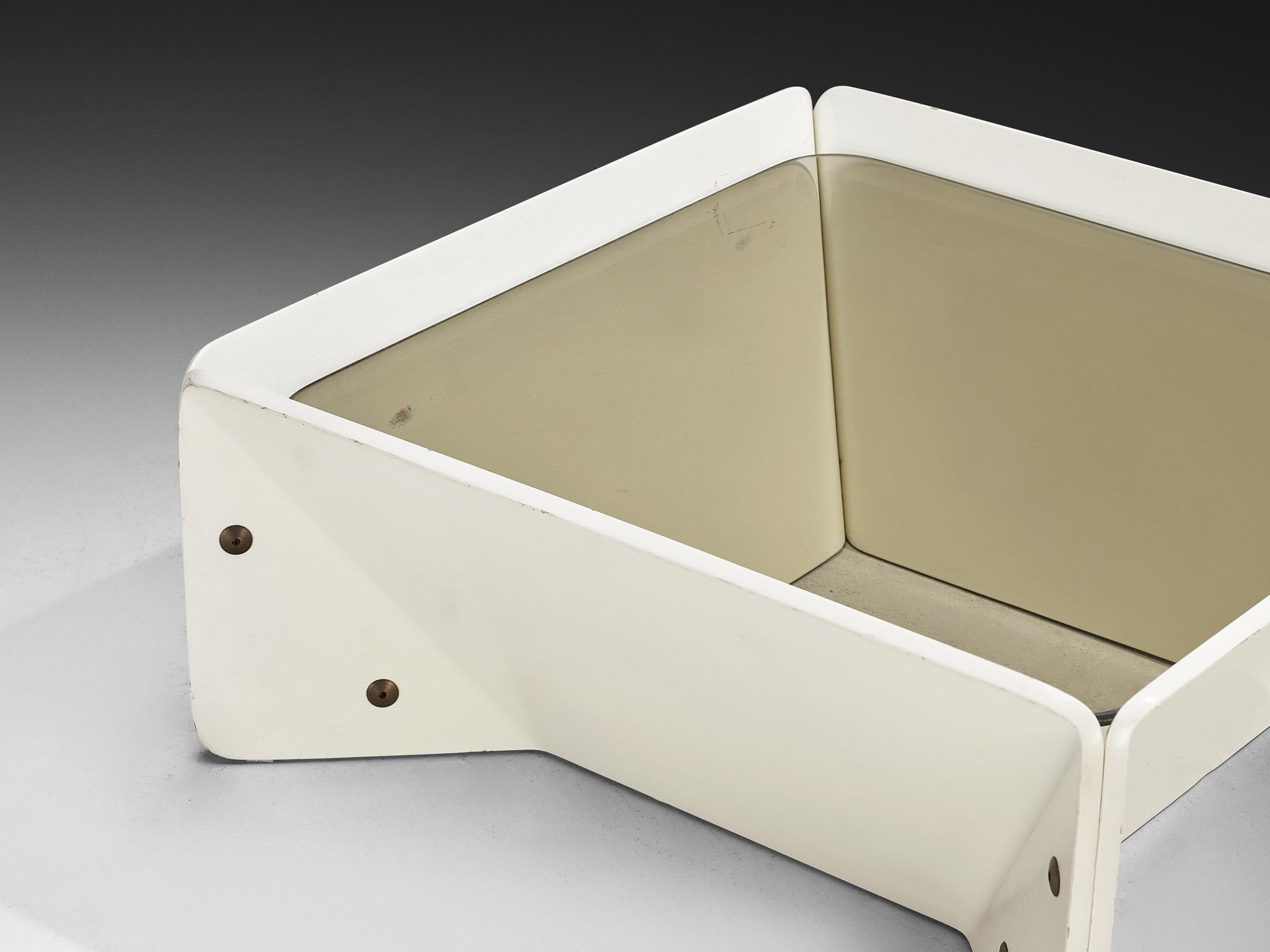 Scandinavian Modern Christensen & Larsen Geometric Coffee Table For Sale