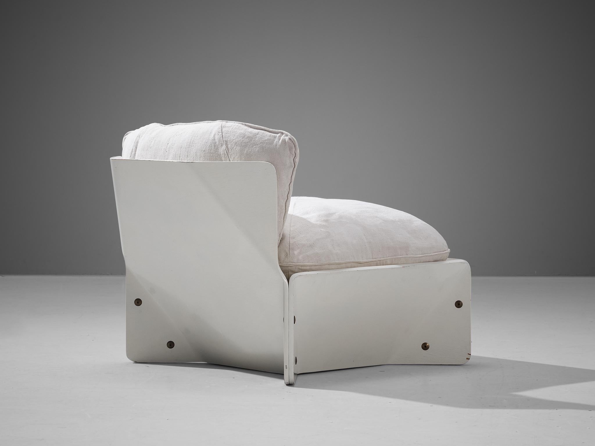 Danish Christensen & Larsen Pair of Eccentric Lounge Chairs  For Sale