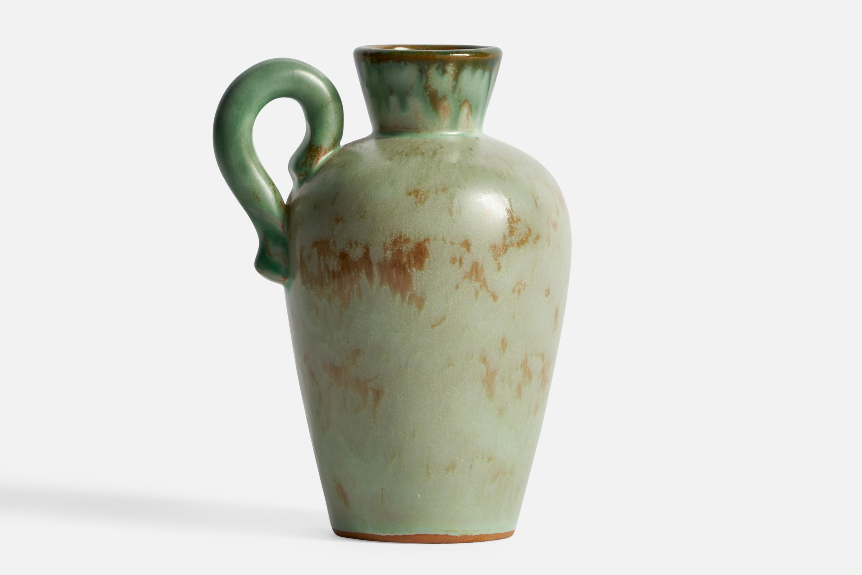 Scandinavian Modern Christer Heijl, Vase, Ceramic, Sweden, 1930s For Sale