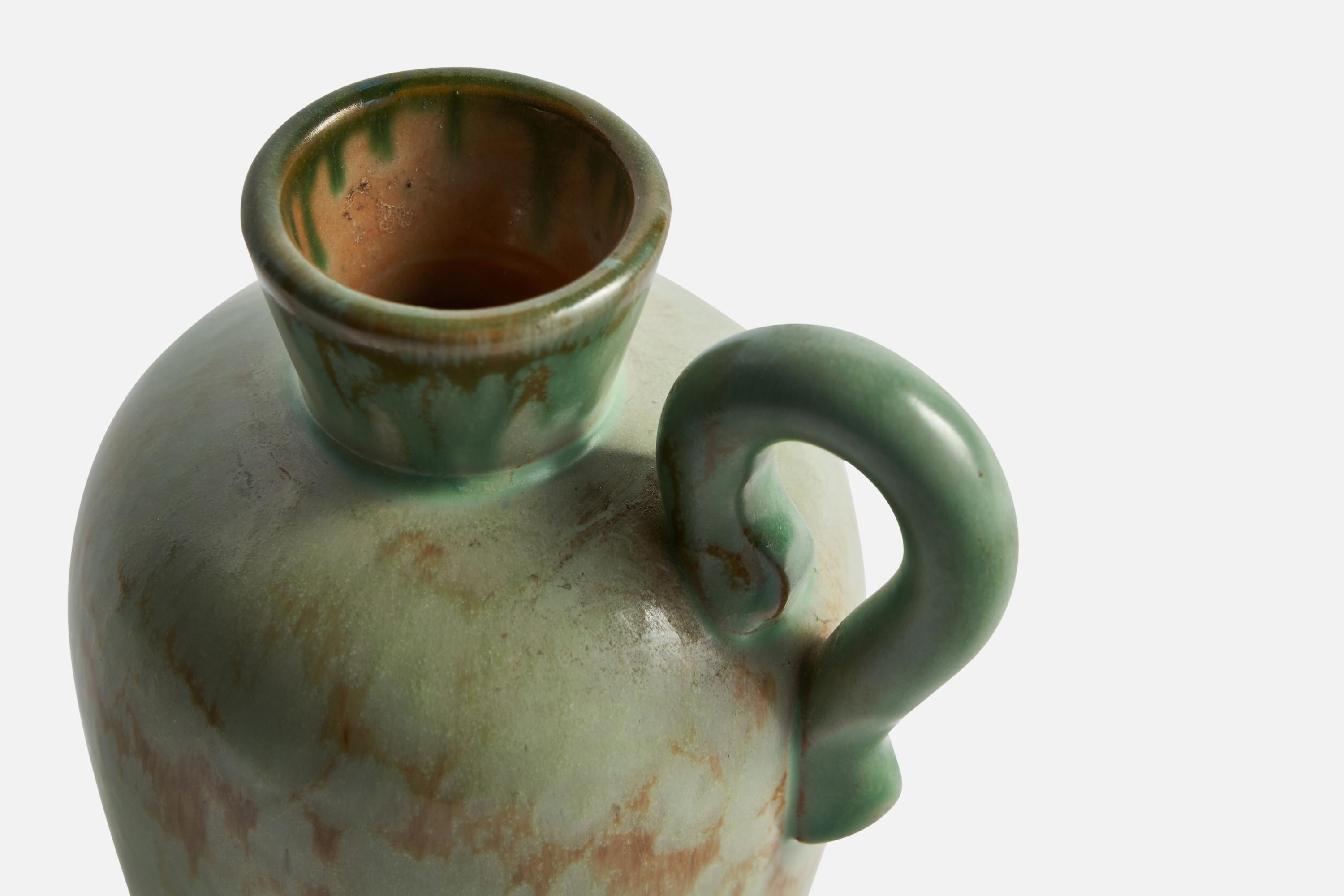 Swedish Christer Heijl, Vase, Ceramic, Sweden, 1930s For Sale