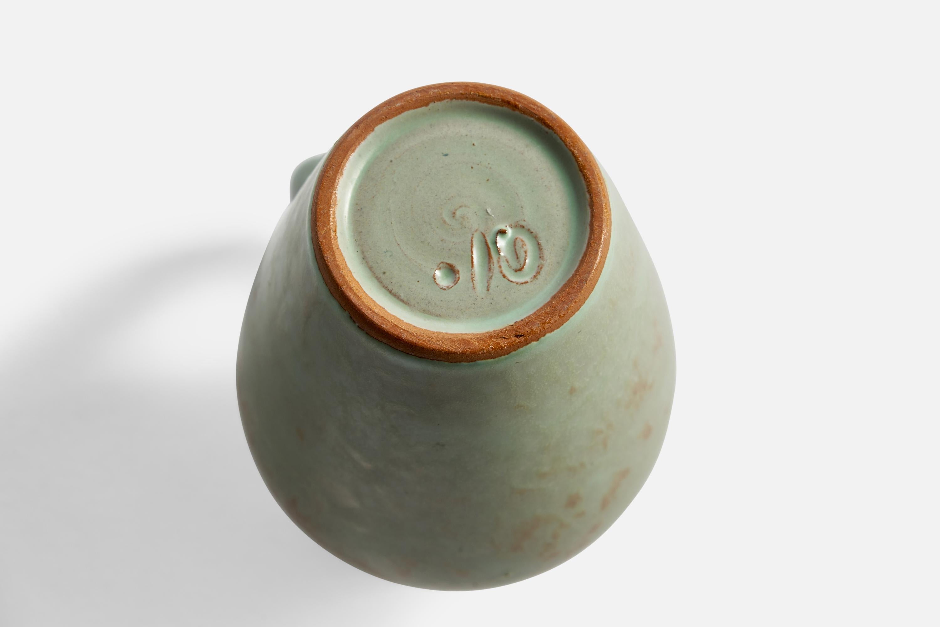 Metà XX secolo Christer Heijl, Vaso, Ceramica, Svezia, anni '30 in vendita