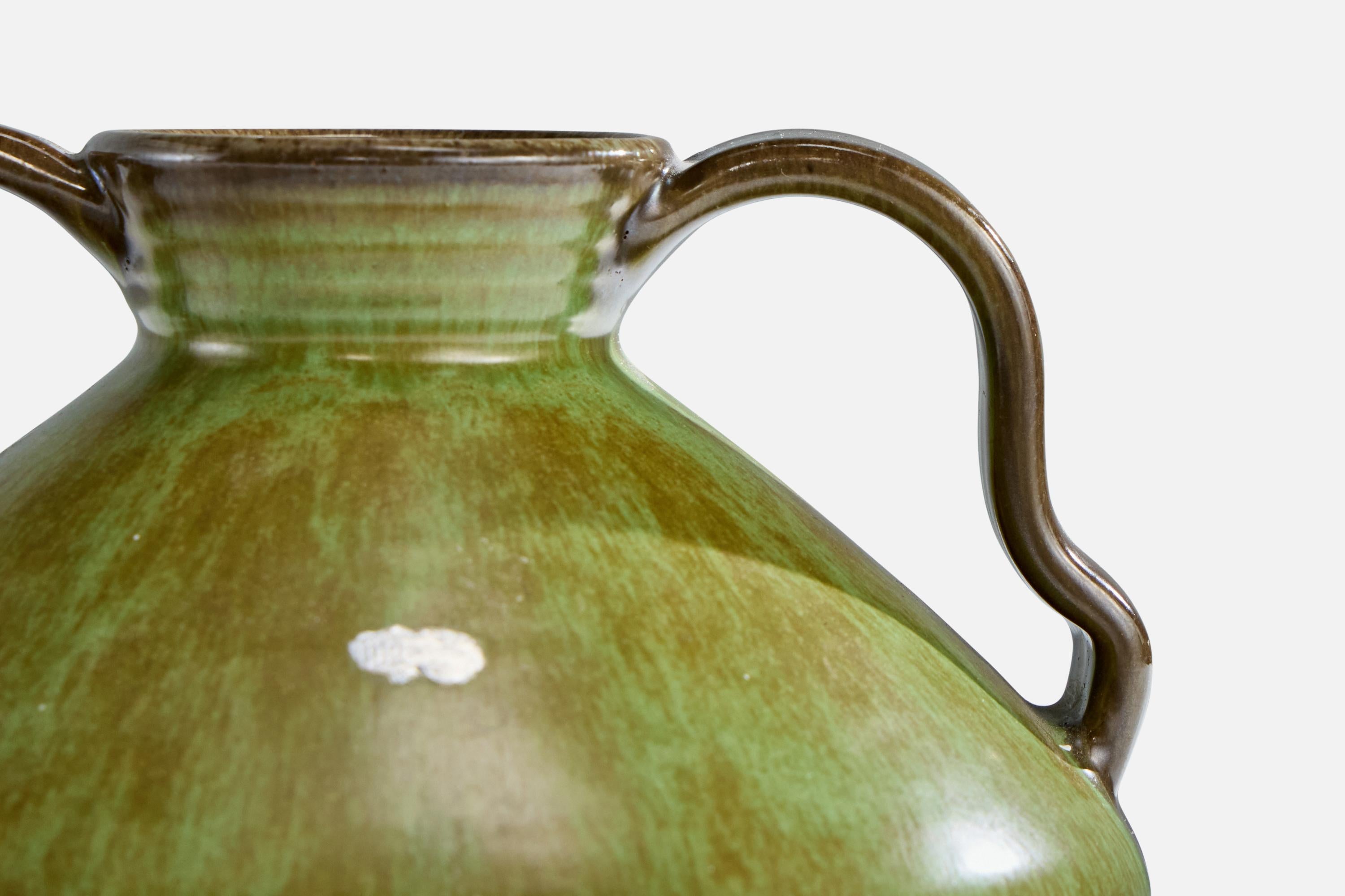 Mid-20th Century Christer Heijl, Vase, Ceramic, Sweden, 1930s For Sale