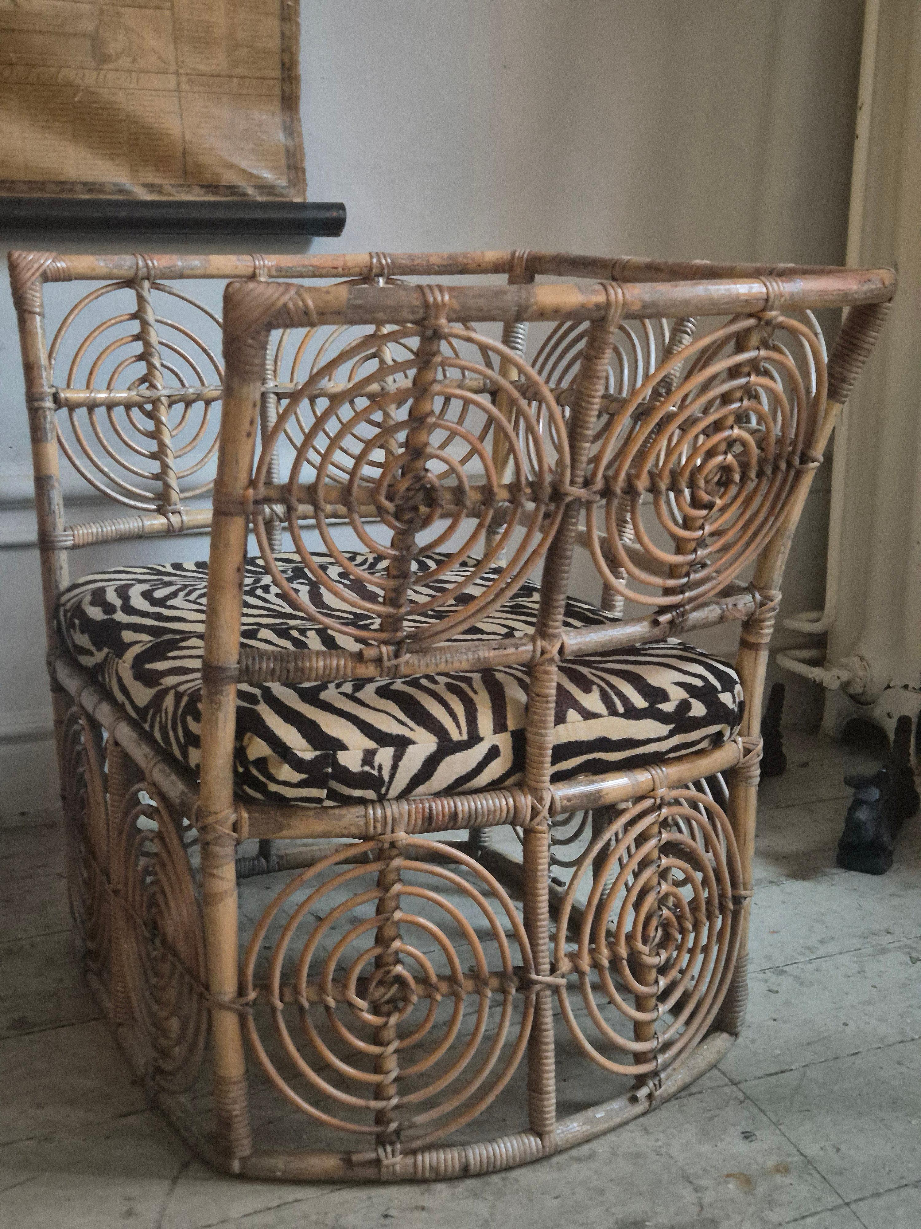 Christer Norman, chaises longues en rotin 1 paire, Sjöwalls Korgmakeri. en vente 5