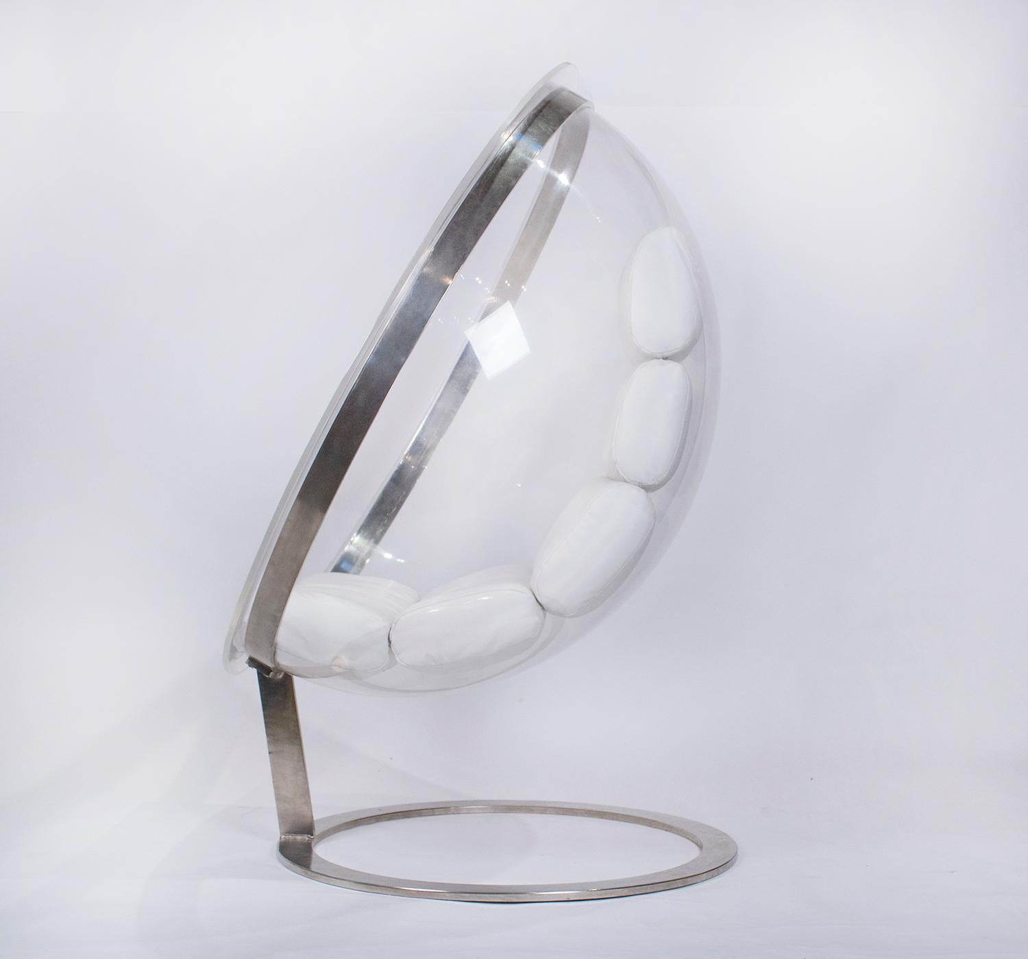 20th Century Acrylic Bubble Chair by Christian Daninos, First Edition 