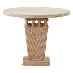Christian Astuguevieille Rope Table, Usa, Late 20th Century