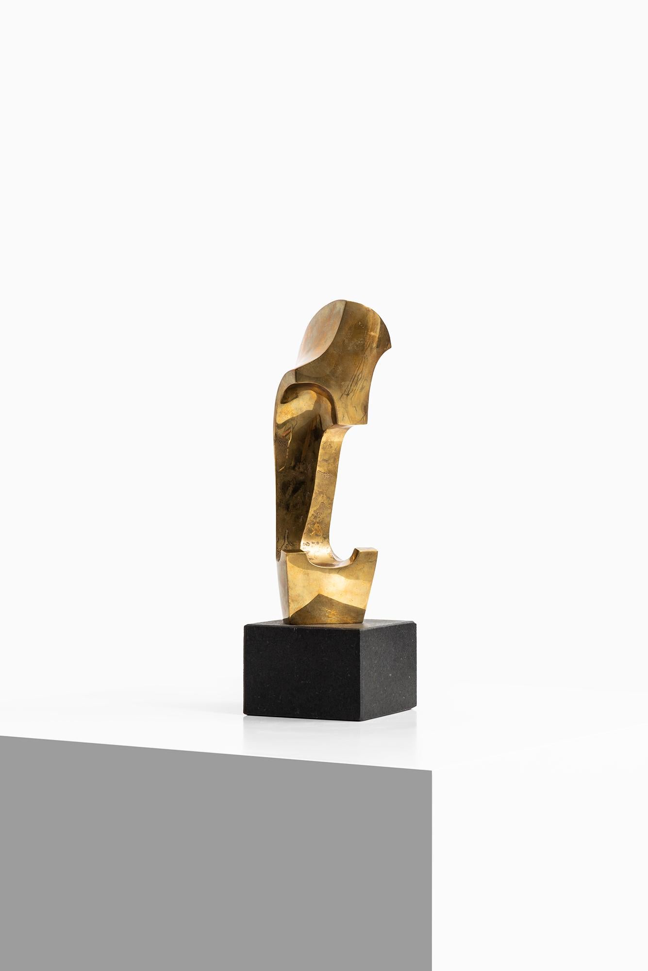 Scandinavian Modern Christian Berg Sculpture 'Stenblomman 3' from 1955 For Sale