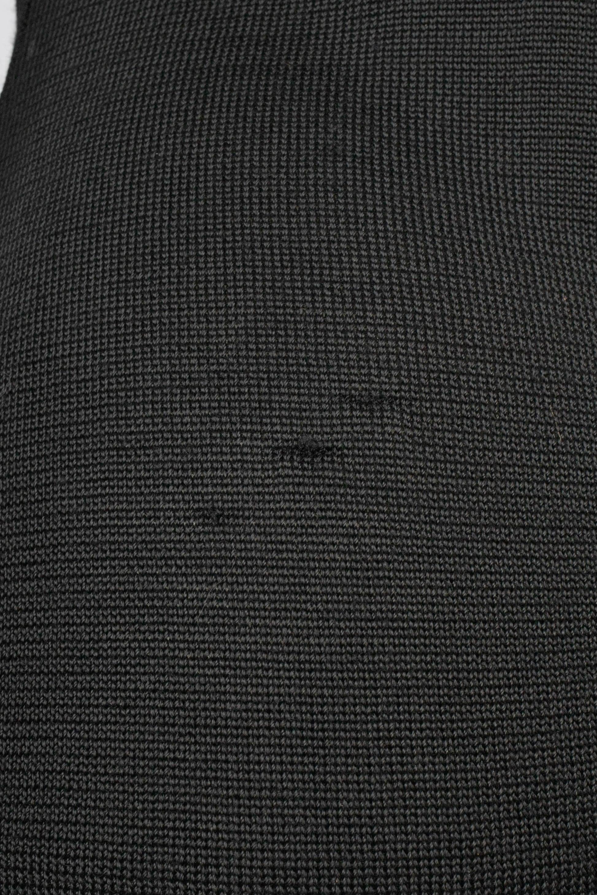 Christian Black Mesh Long-Sleeved Dior Top For Sale 2