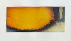 Lueurs Musiciennes Abstract Print, Aquatint & Drypoint, Signed