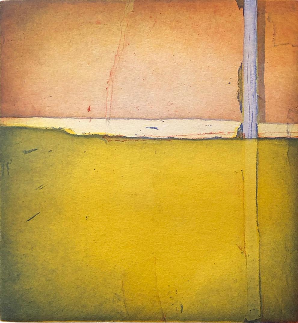 Christian Bozon Abstract Print – Paisaje Diario