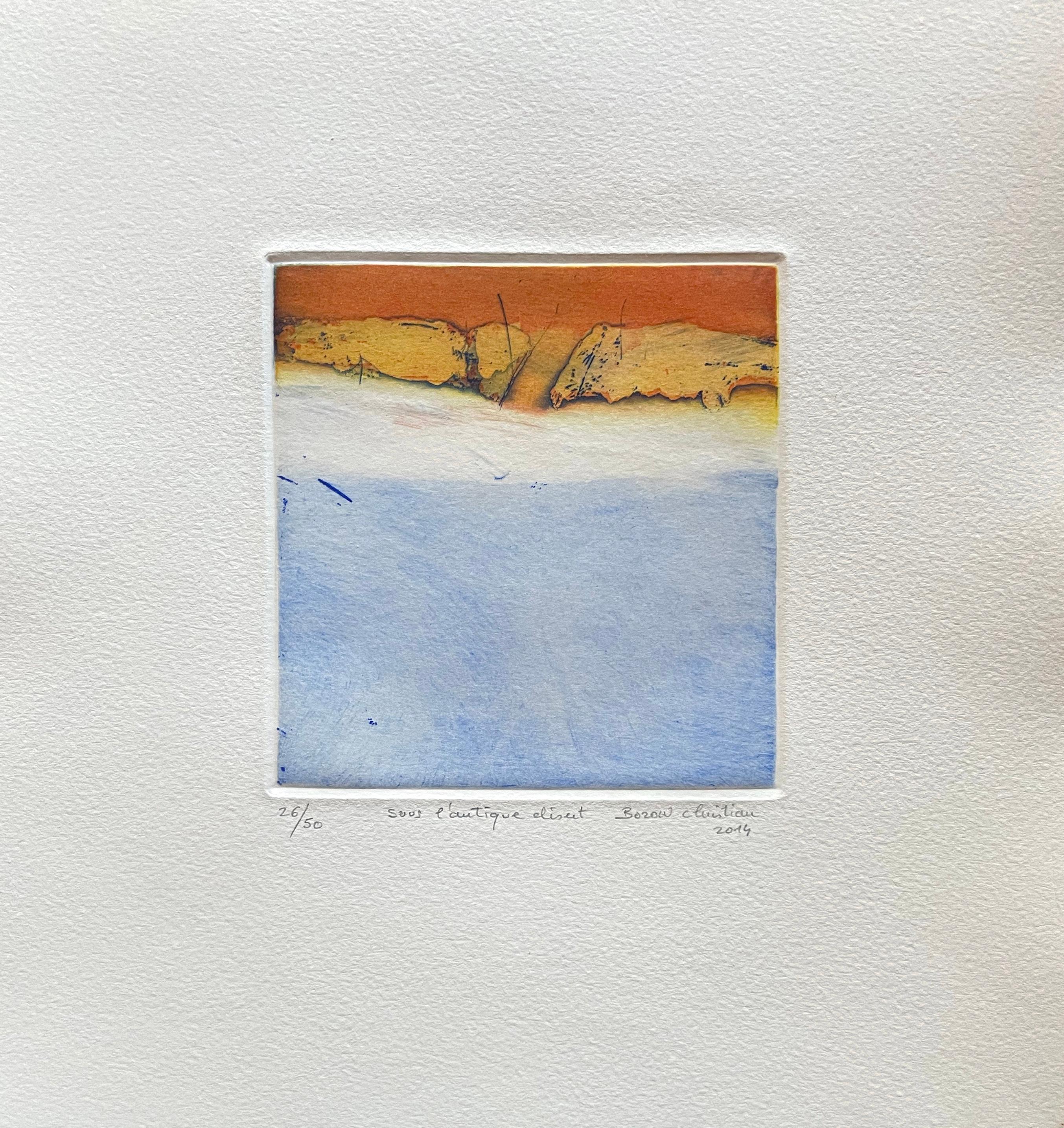 Sous l´antique désert, by Christian Bozon For Sale 1