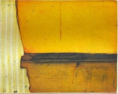 Sueno de Verano, aguafuerte abstracto de Christian Bozon