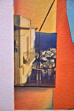 Kontextuale Splinters #11, Mixed Media auf Papier