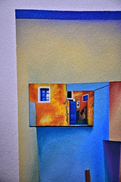 Kontextuale Splinters #6, Mixed Media auf Papier