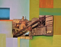 Costruzioni Coalescenti #41, Pittura, Pastelli su carta