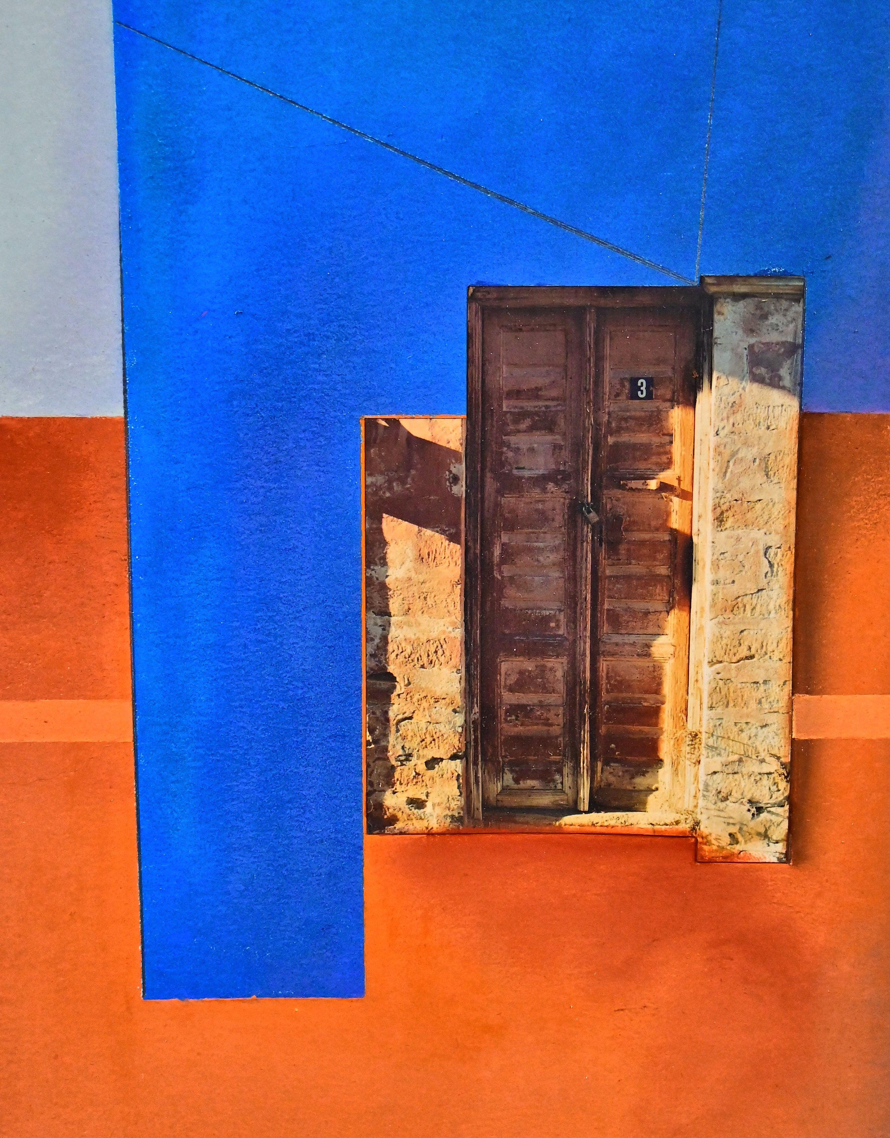 Griechenland #2, Gemälde, Pastellfarben auf Papier – Painting von Christian Culver