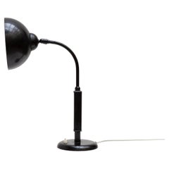 Christian Dell Adjustable Black Bauhaus Desk Lamp, 1933 Kaiser