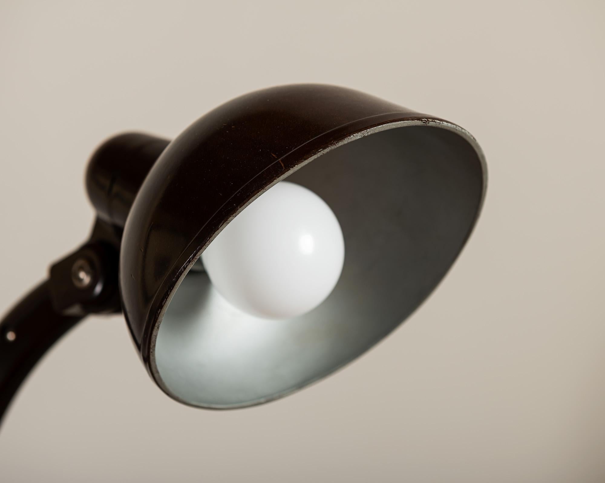 Christian Dell Bakelite Sigma Lamp, Germany, 1930s 4