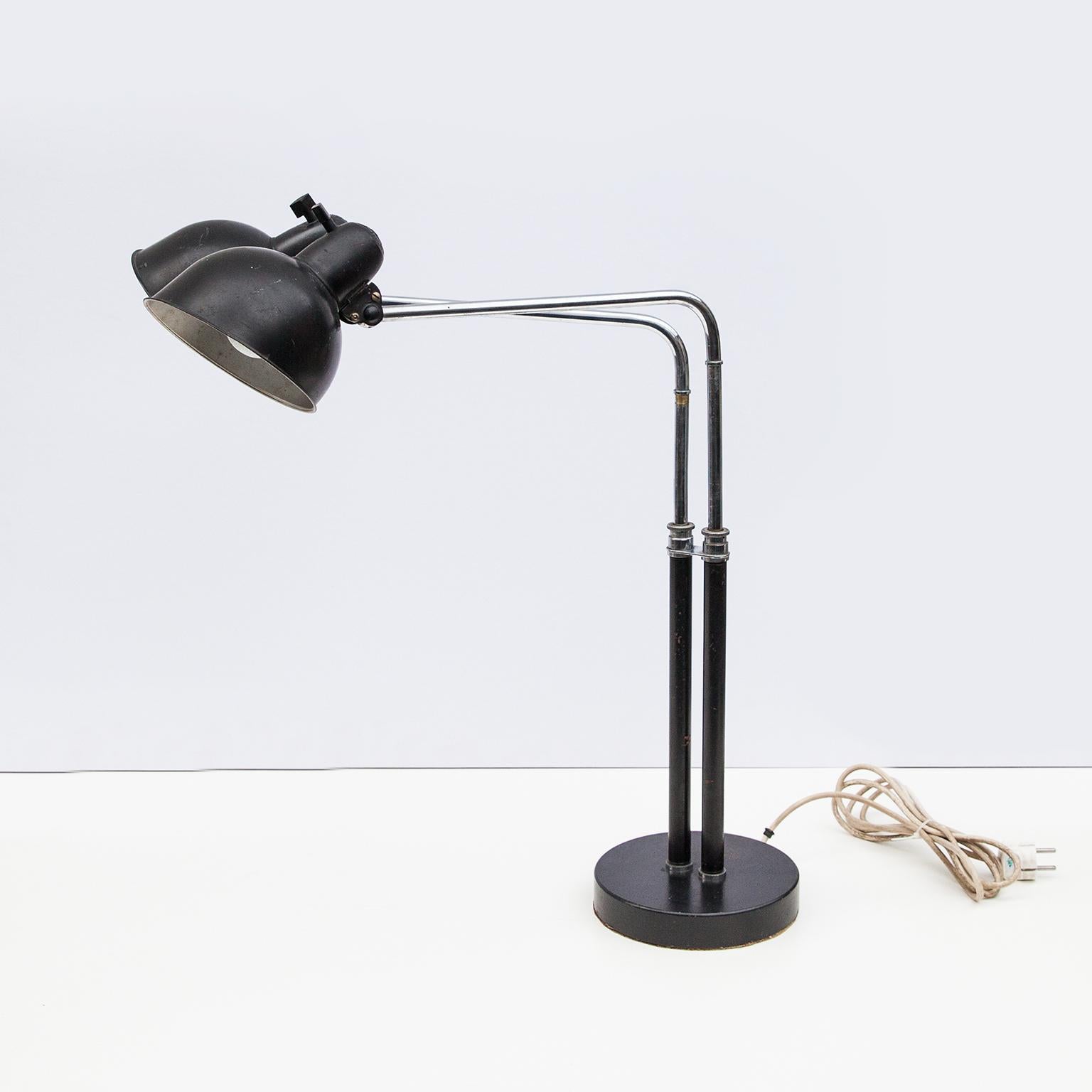 Christian Dell Bauhaus Table Lamp 6580 Super for Kaiser Idell, 1930s In Good Condition In Munich, DE