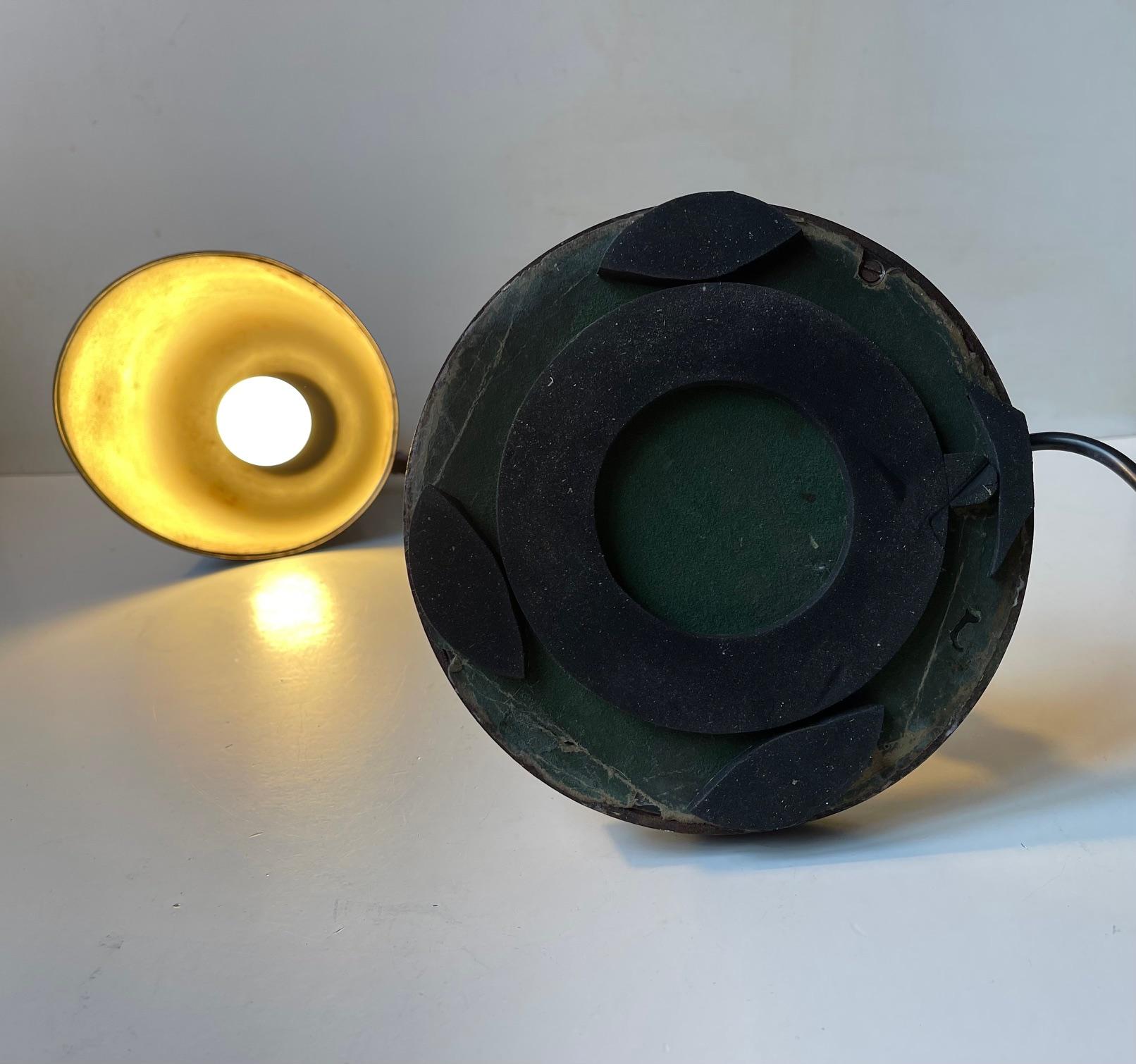 Lampe de bureau Bauhaus noire de Christian Dell pour Bünte und Remmler en vente 4