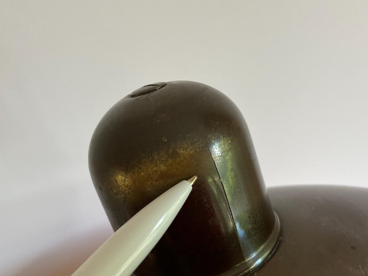 Christian Dell Lampe de table en laiton 6631 Lampe de bureau par Kaiser Idell Bauhaus, Allemagne en vente 6