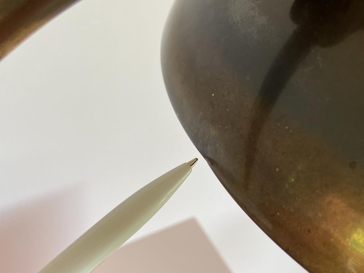 Christian Dell Lampe de table en laiton 6631 Lampe de bureau par Kaiser Idell Bauhaus, Allemagne en vente 8