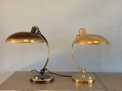 Schreibtischlampe 6631 von Christian Dell aus Messing von Kaiser Idell Bauhaus, Deutschland