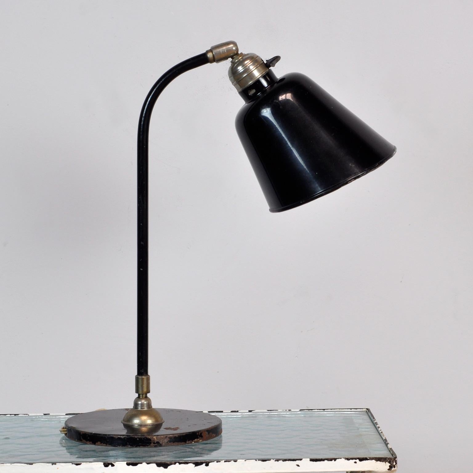 German Christian Dell Desk Lamp, 1930's