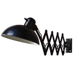 Christian Dell for Kaiser Extendable Wall Lamp