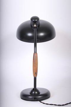 Christian Dell for Koranda Bauhaus Adjustable Black Desk Lamp, 1933