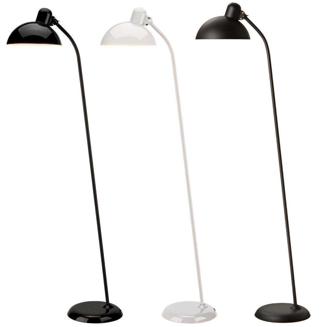Christian Dell 'Kaiser Idell 6556-F' Floor Lamp for Fritz Hansen in Gloss Black For Sale 2