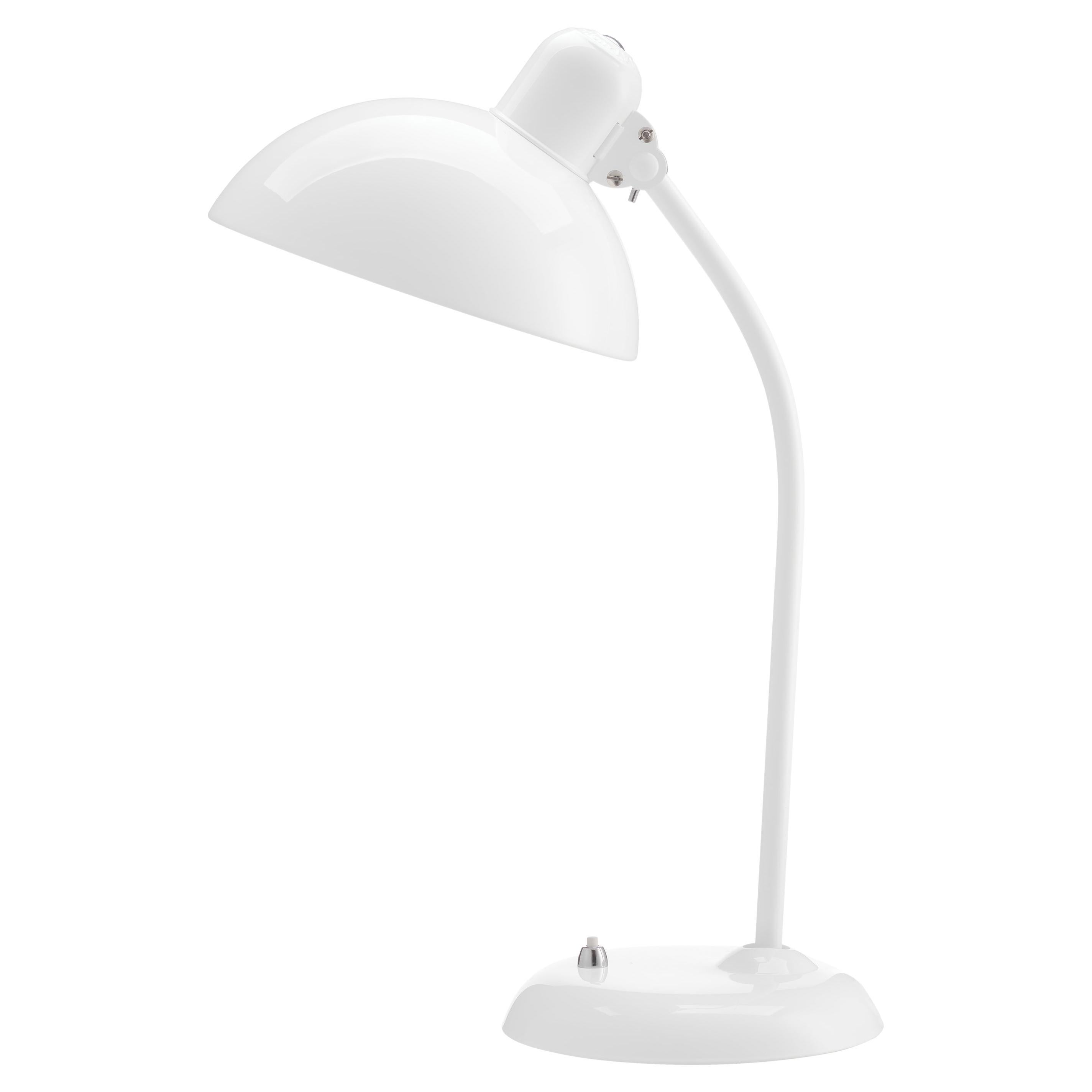 Christian Dell 'Kaiser Idell 6556-T' Table Lamp for Fritz Hansen in White For Sale