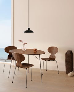 Christian Dell 'Kaiser Idell 6631-P' Pendant for Fritz Hansen in Gloss Black