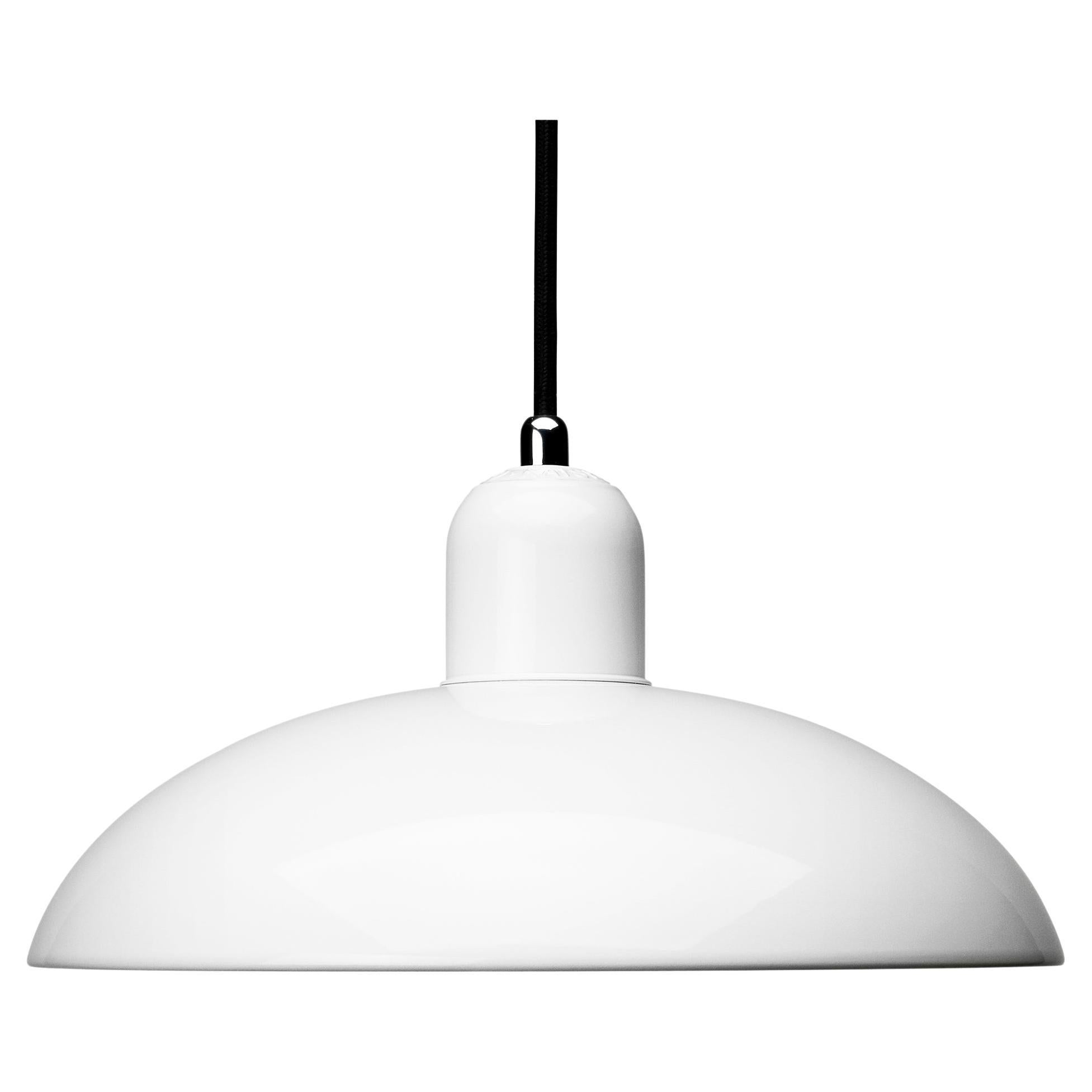 Colgante 'Kaiser Idell 6631-P' de Christian Dell para Fritz Hansen en Blanco Brillante