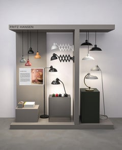 Christian Dell 'Kaiser Idell 6631-P' Pendant for Fritz Hansen in Matte Black