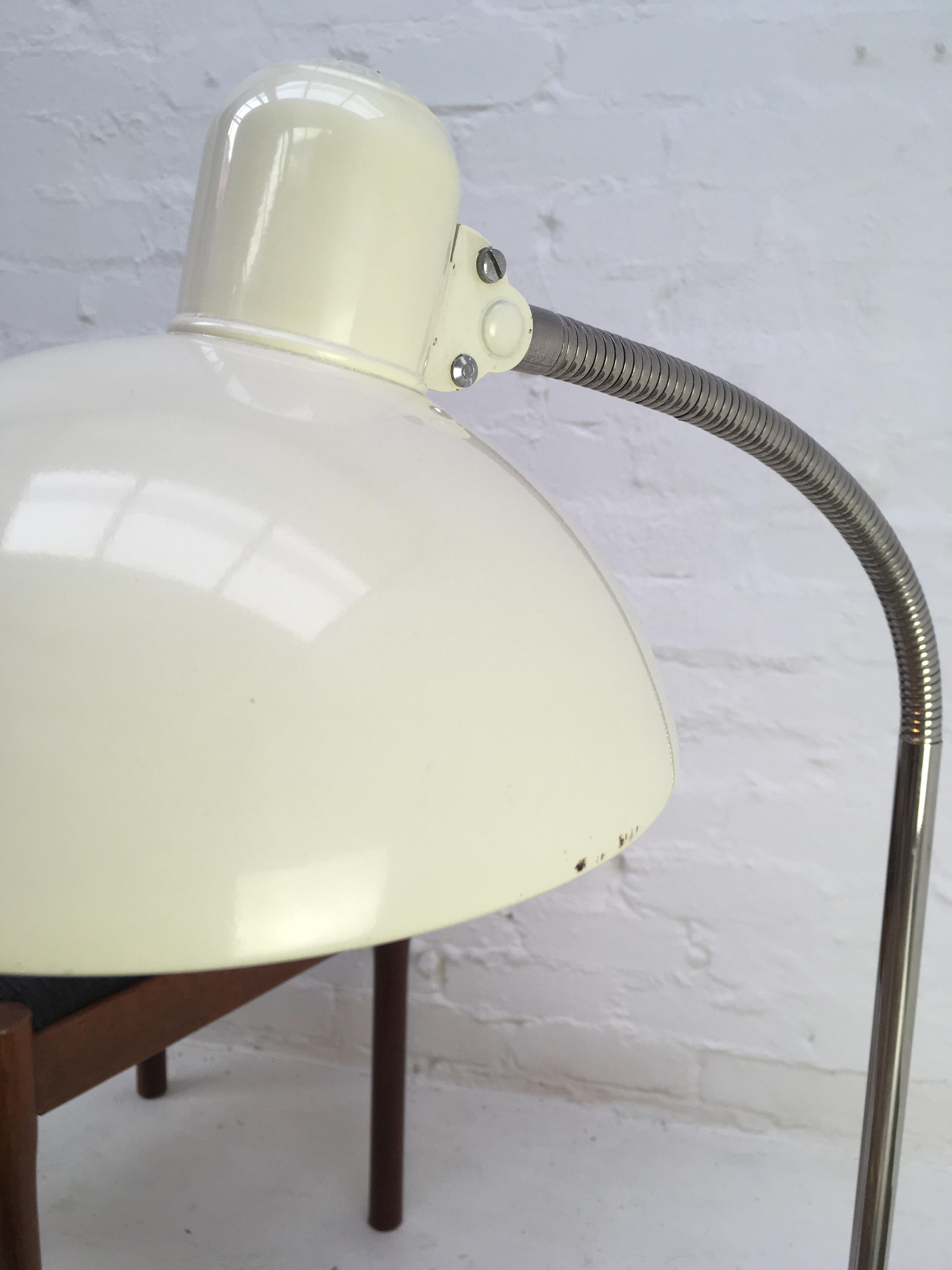 Bauhaus Christian Dell Kaiser Idell 6740 Task Lamp with Clamp, Germany, 1930s