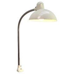 goosneck lamp Christian Dell Kaiser Idell 6740 Task Lamp with Clamp, Germany, 1930s