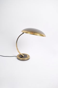 Christian Dell Kaiser Idell Modell 6751 Tischlampe aus Messing