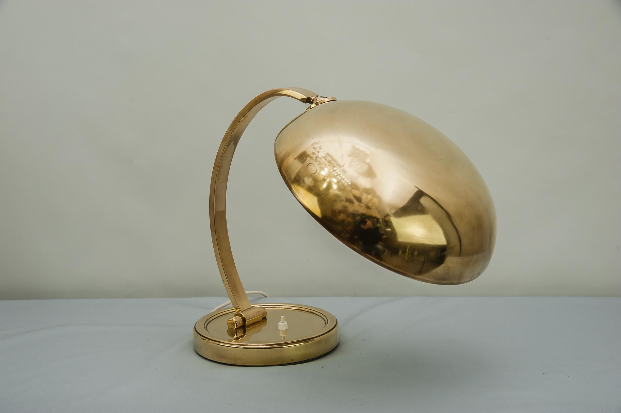 Mid-20th Century Christian Dell, Kaiser Table Lamp