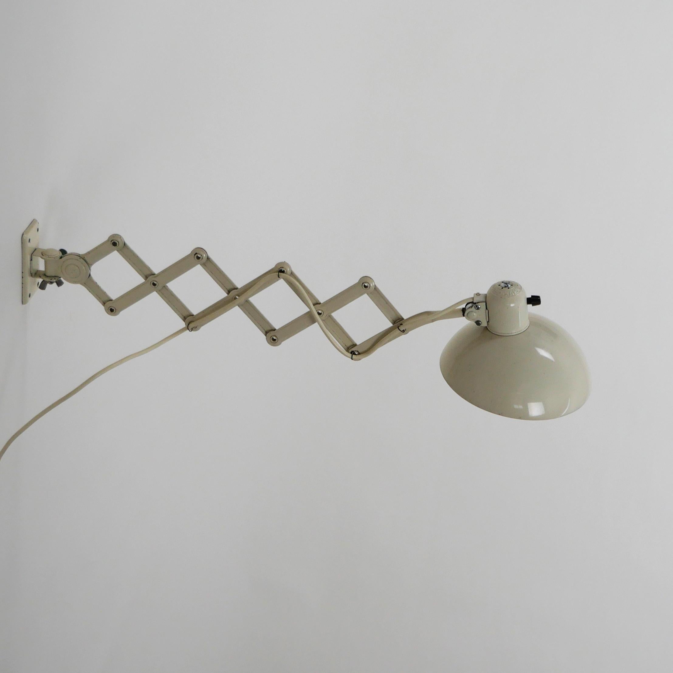 Christian Dell, Model 6718 Scissor Work Lamp, Kaiser Idell, Bauhaus 1930s 9