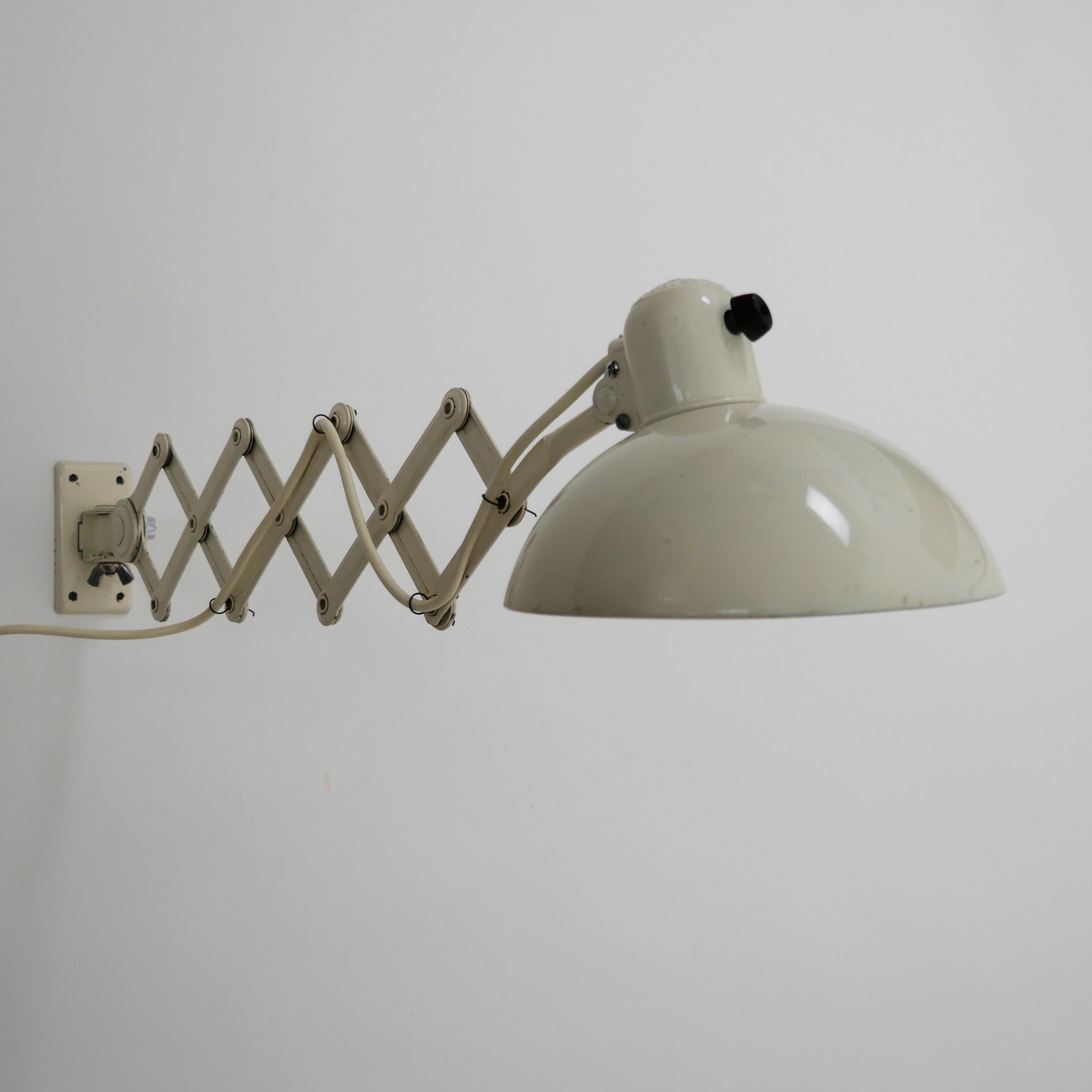 Christian Dell, Model 6718 Scissor Work Lamp, Kaiser Idell, Bauhaus 1930s 11